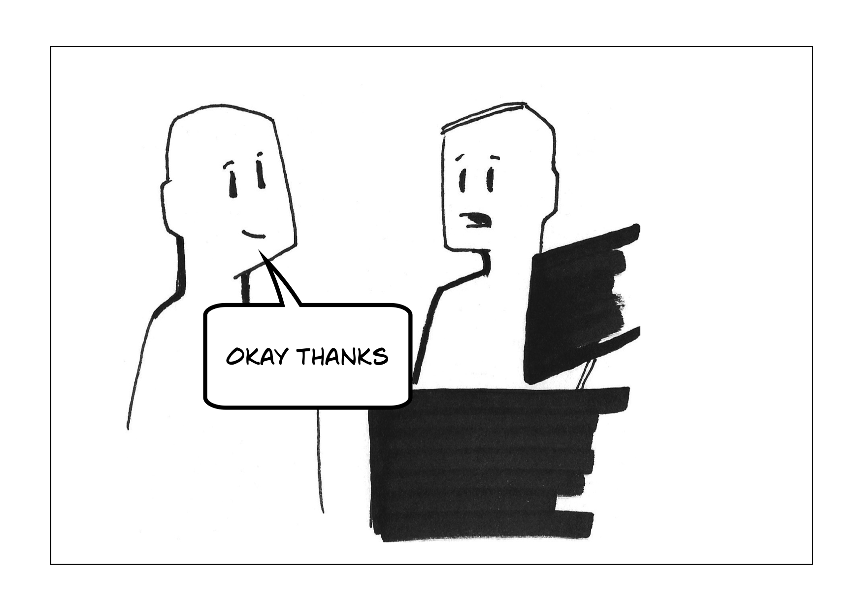 trouble